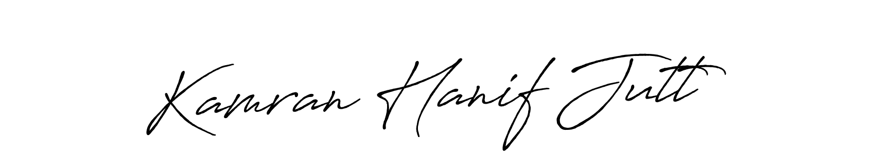 This is the best signature style for the Kamran Hanif Jutt name. Also you like these signature font (Antro_Vectra_Bolder). Mix name signature. Kamran Hanif Jutt signature style 7 images and pictures png