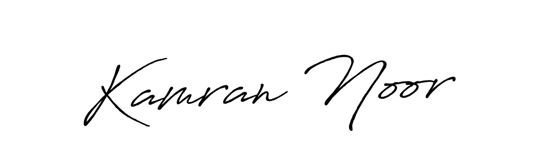 Kamran Noor stylish signature style. Best Handwritten Sign (Antro_Vectra_Bolder) for my name. Handwritten Signature Collection Ideas for my name Kamran Noor. Kamran Noor signature style 7 images and pictures png