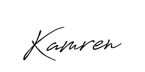 Best and Professional Signature Style for Kamren. Antro_Vectra_Bolder Best Signature Style Collection. Kamren signature style 7 images and pictures png