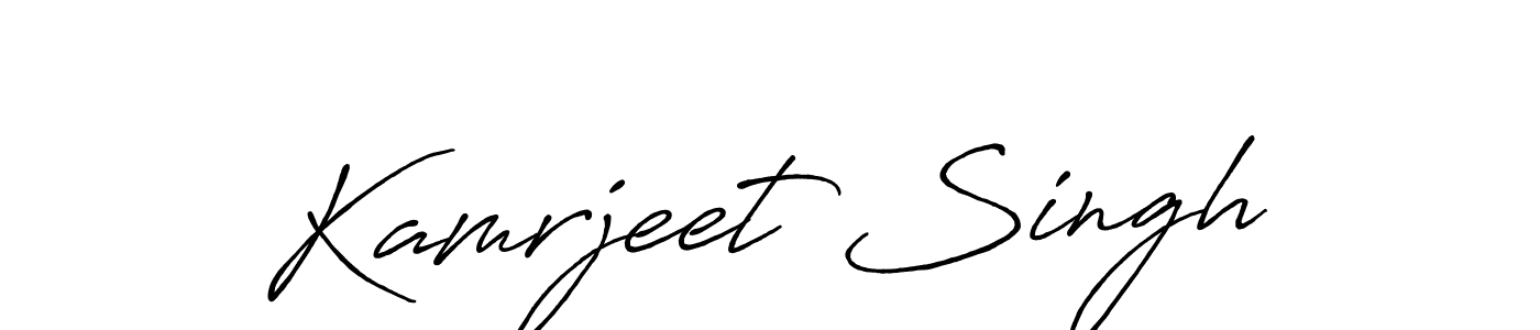 Once you've used our free online signature maker to create your best signature Antro_Vectra_Bolder style, it's time to enjoy all of the benefits that Kamrjeet Singh name signing documents. Kamrjeet Singh signature style 7 images and pictures png