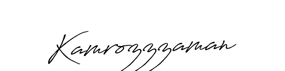 Once you've used our free online signature maker to create your best signature Antro_Vectra_Bolder style, it's time to enjoy all of the benefits that Kamrozzzaman name signing documents. Kamrozzzaman signature style 7 images and pictures png