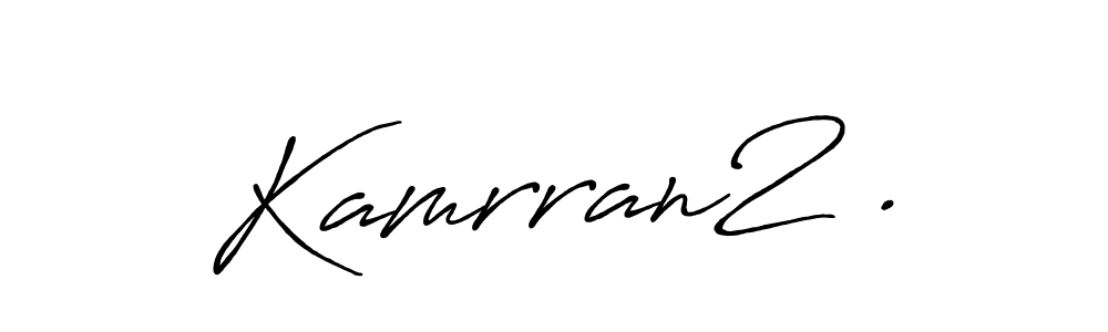 Use a signature maker to create a handwritten signature online. With this signature software, you can design (Antro_Vectra_Bolder) your own signature for name Kamrran2 .. Kamrran2 . signature style 7 images and pictures png