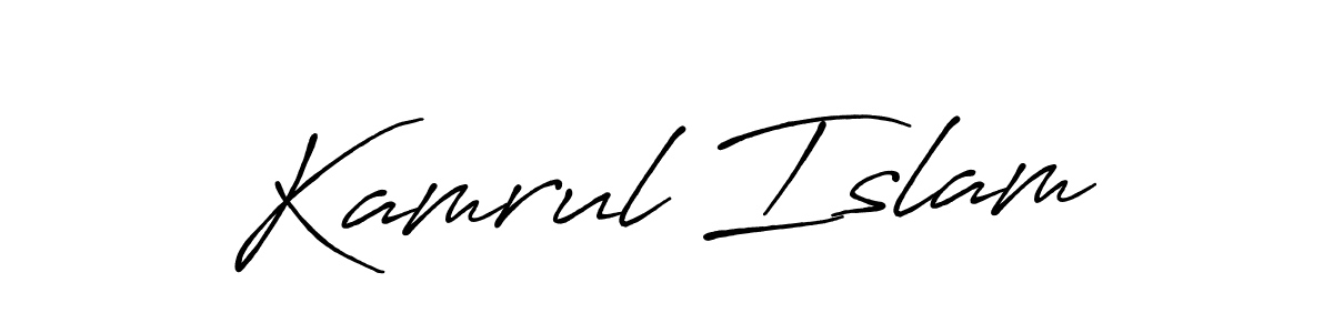 This is the best signature style for the Kamrul Islam name. Also you like these signature font (Antro_Vectra_Bolder). Mix name signature. Kamrul Islam signature style 7 images and pictures png