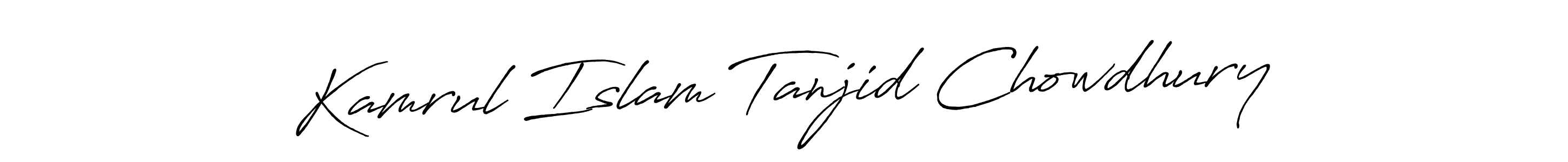 Make a short Kamrul Islam Tanjid Chowdhury signature style. Manage your documents anywhere anytime using Antro_Vectra_Bolder. Create and add eSignatures, submit forms, share and send files easily. Kamrul Islam Tanjid Chowdhury signature style 7 images and pictures png