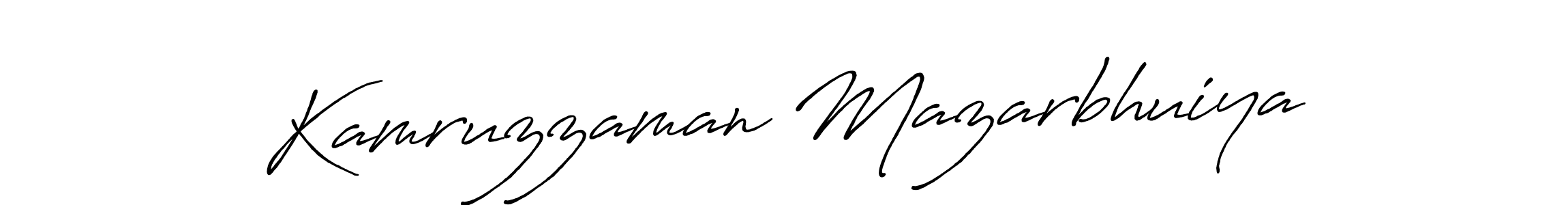 Also You can easily find your signature by using the search form. We will create Kamruzzaman Mazarbhuiya name handwritten signature images for you free of cost using Antro_Vectra_Bolder sign style. Kamruzzaman Mazarbhuiya signature style 7 images and pictures png