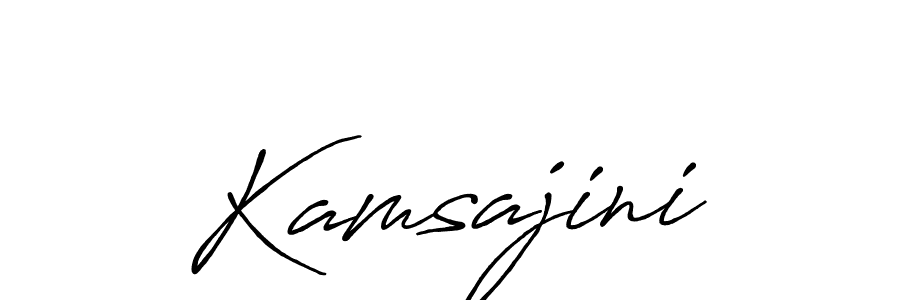 This is the best signature style for the Kamsajini name. Also you like these signature font (Antro_Vectra_Bolder). Mix name signature. Kamsajini signature style 7 images and pictures png