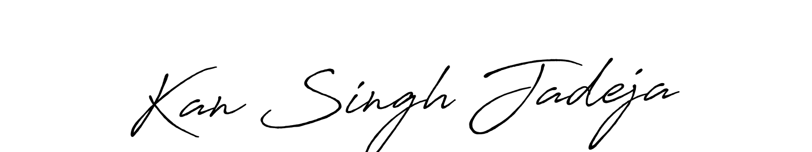 How to make Kan Singh Jadeja signature? Antro_Vectra_Bolder is a professional autograph style. Create handwritten signature for Kan Singh Jadeja name. Kan Singh Jadeja signature style 7 images and pictures png