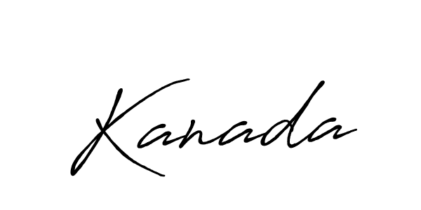 You should practise on your own different ways (Antro_Vectra_Bolder) to write your name (Kanada) in signature. don't let someone else do it for you. Kanada signature style 7 images and pictures png