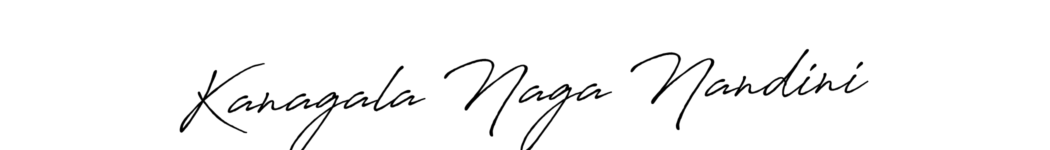 Make a beautiful signature design for name Kanagala Naga Nandini. Use this online signature maker to create a handwritten signature for free. Kanagala Naga Nandini signature style 7 images and pictures png