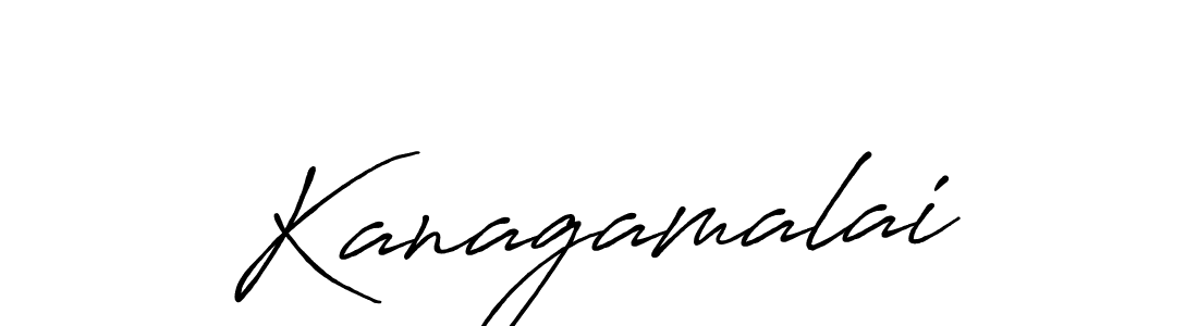 How to make Kanagamalai name signature. Use Antro_Vectra_Bolder style for creating short signs online. This is the latest handwritten sign. Kanagamalai signature style 7 images and pictures png