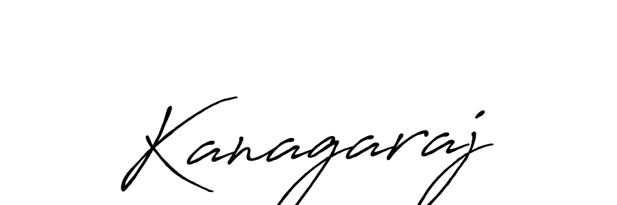 Create a beautiful signature design for name Kanagaraj. With this signature (Antro_Vectra_Bolder) fonts, you can make a handwritten signature for free. Kanagaraj signature style 7 images and pictures png