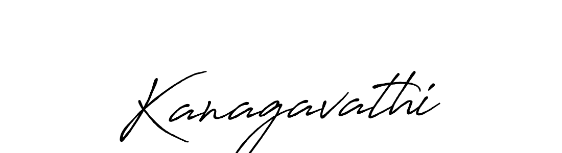 How to make Kanagavathi signature? Antro_Vectra_Bolder is a professional autograph style. Create handwritten signature for Kanagavathi name. Kanagavathi signature style 7 images and pictures png