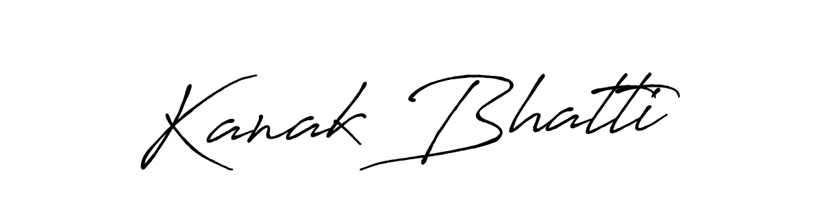 Also You can easily find your signature by using the search form. We will create Kanak Bhatti name handwritten signature images for you free of cost using Antro_Vectra_Bolder sign style. Kanak Bhatti signature style 7 images and pictures png