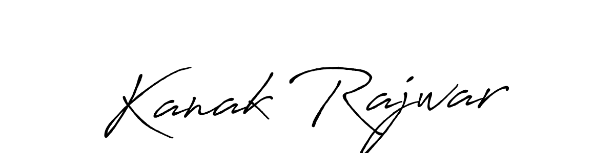 Kanak Rajwar stylish signature style. Best Handwritten Sign (Antro_Vectra_Bolder) for my name. Handwritten Signature Collection Ideas for my name Kanak Rajwar. Kanak Rajwar signature style 7 images and pictures png