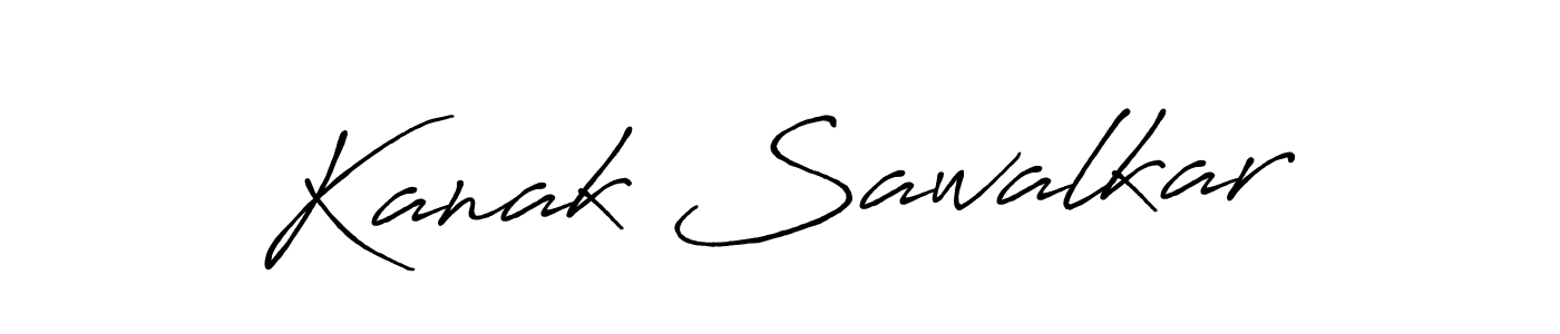 Make a beautiful signature design for name Kanak Sawalkar. Use this online signature maker to create a handwritten signature for free. Kanak Sawalkar signature style 7 images and pictures png