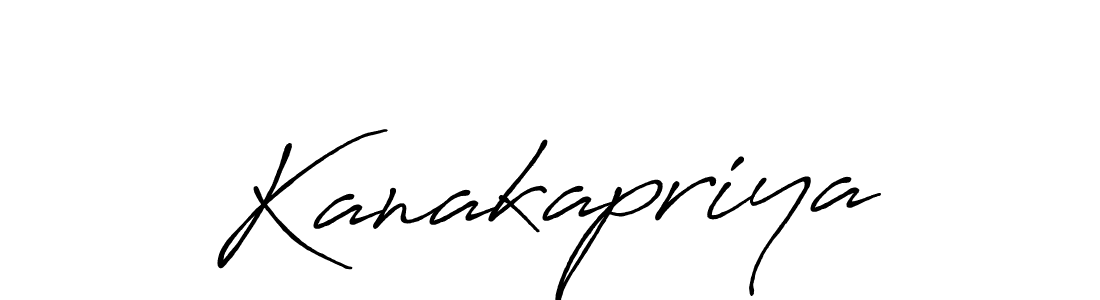 Create a beautiful signature design for name Kanakapriya. With this signature (Antro_Vectra_Bolder) fonts, you can make a handwritten signature for free. Kanakapriya signature style 7 images and pictures png