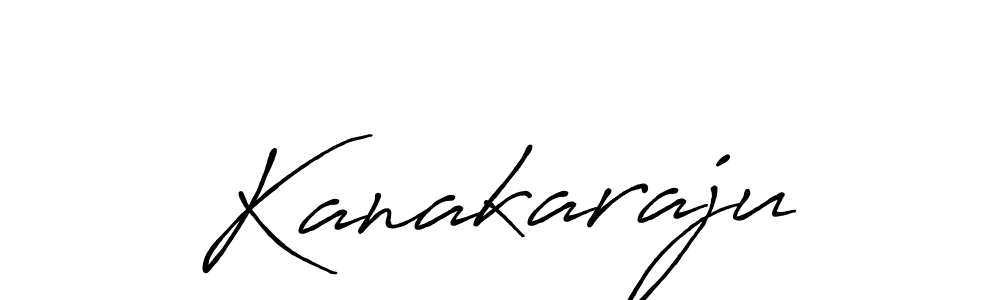 Create a beautiful signature design for name Kanakaraju. With this signature (Antro_Vectra_Bolder) fonts, you can make a handwritten signature for free. Kanakaraju signature style 7 images and pictures png