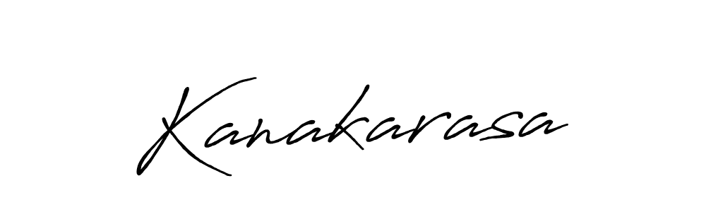 How to make Kanakarasa name signature. Use Antro_Vectra_Bolder style for creating short signs online. This is the latest handwritten sign. Kanakarasa signature style 7 images and pictures png