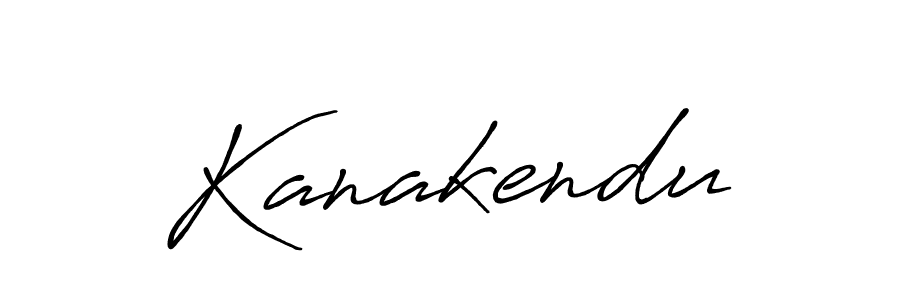 Use a signature maker to create a handwritten signature online. With this signature software, you can design (Antro_Vectra_Bolder) your own signature for name Kanakendu. Kanakendu signature style 7 images and pictures png