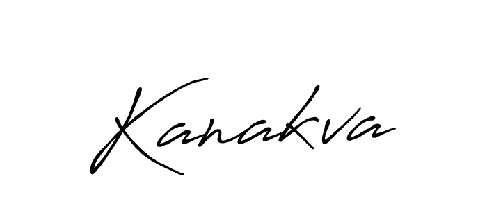 Also we have Kanakva name is the best signature style. Create professional handwritten signature collection using Antro_Vectra_Bolder autograph style. Kanakva signature style 7 images and pictures png