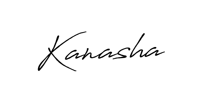 You should practise on your own different ways (Antro_Vectra_Bolder) to write your name (Kanasha) in signature. don't let someone else do it for you. Kanasha signature style 7 images and pictures png