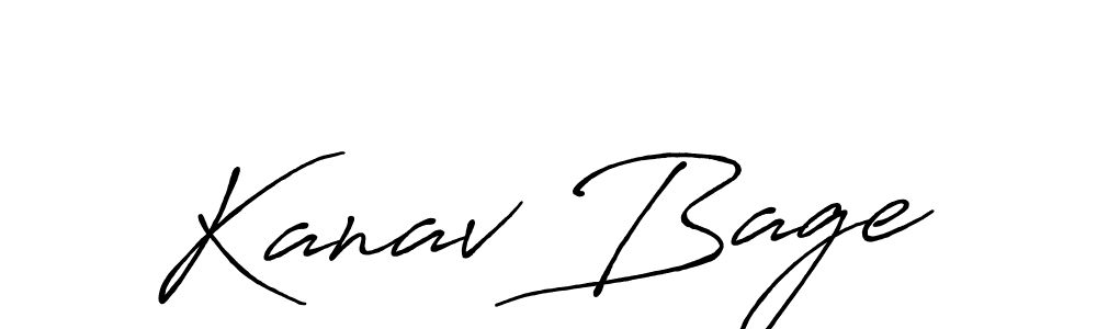 Here are the top 10 professional signature styles for the name Kanav Bage. These are the best autograph styles you can use for your name. Kanav Bage signature style 7 images and pictures png