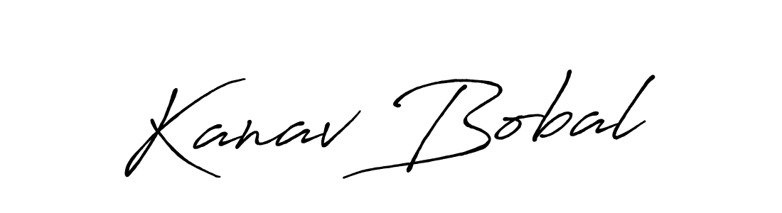 Here are the top 10 professional signature styles for the name Kanav Bobal. These are the best autograph styles you can use for your name. Kanav Bobal signature style 7 images and pictures png