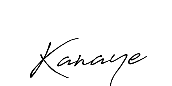 Design your own signature with our free online signature maker. With this signature software, you can create a handwritten (Antro_Vectra_Bolder) signature for name Kanaye. Kanaye signature style 7 images and pictures png