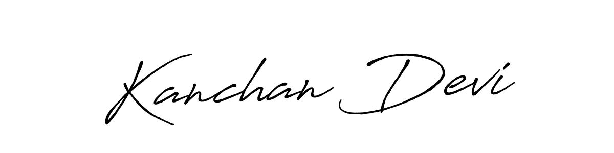 Once you've used our free online signature maker to create your best signature Antro_Vectra_Bolder style, it's time to enjoy all of the benefits that Kanchan Devi name signing documents. Kanchan Devi signature style 7 images and pictures png