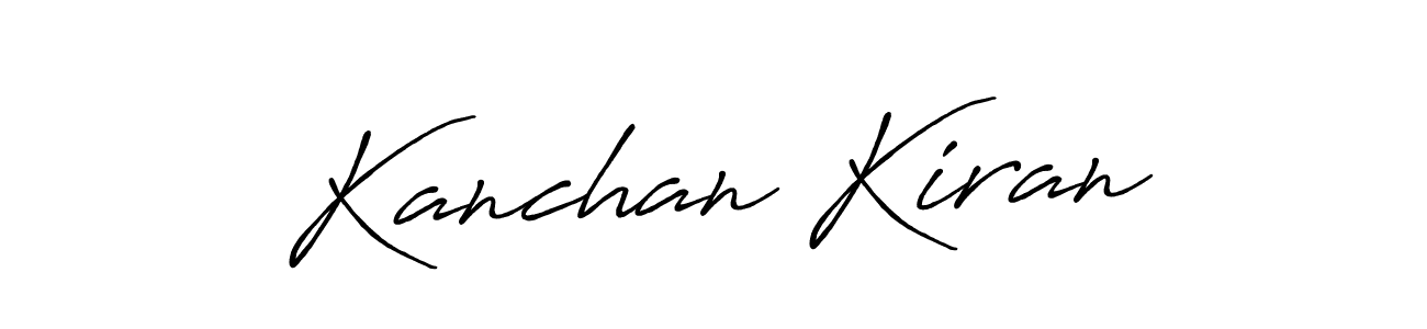 Make a beautiful signature design for name Kanchan Kiran. Use this online signature maker to create a handwritten signature for free. Kanchan Kiran signature style 7 images and pictures png