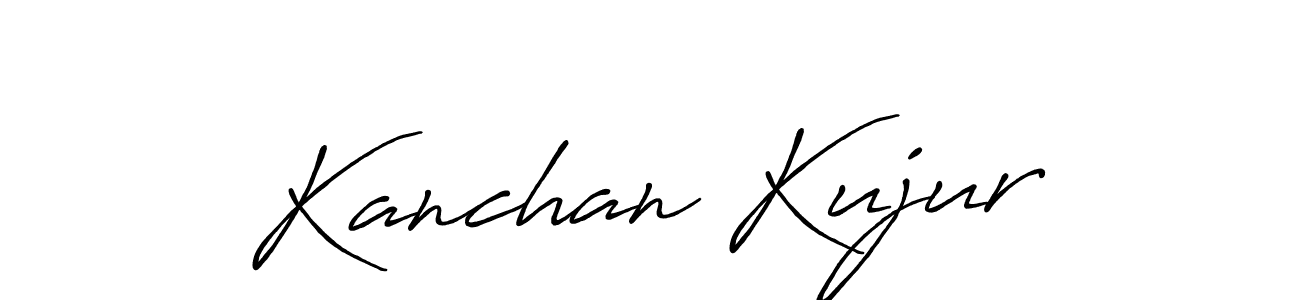 Kanchan Kujur stylish signature style. Best Handwritten Sign (Antro_Vectra_Bolder) for my name. Handwritten Signature Collection Ideas for my name Kanchan Kujur. Kanchan Kujur signature style 7 images and pictures png