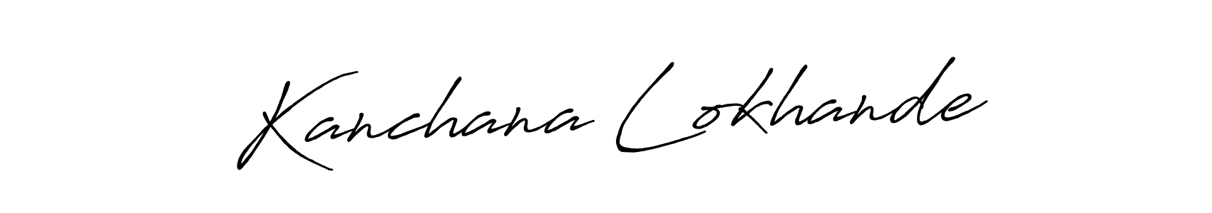 How to Draw Kanchana Lokhande signature style? Antro_Vectra_Bolder is a latest design signature styles for name Kanchana Lokhande. Kanchana Lokhande signature style 7 images and pictures png