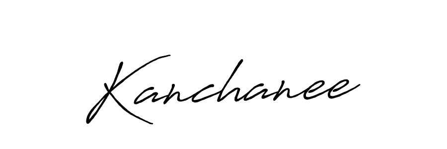 It looks lik you need a new signature style for name Kanchanee. Design unique handwritten (Antro_Vectra_Bolder) signature with our free signature maker in just a few clicks. Kanchanee signature style 7 images and pictures png