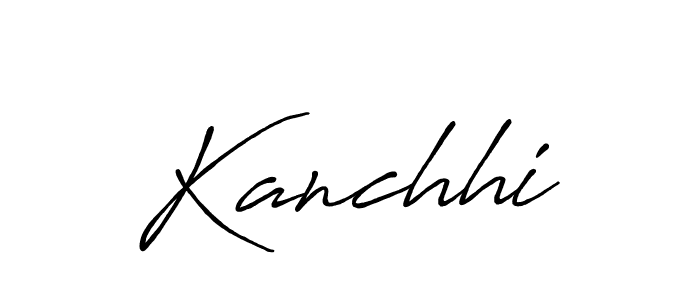 Antro_Vectra_Bolder is a professional signature style that is perfect for those who want to add a touch of class to their signature. It is also a great choice for those who want to make their signature more unique. Get Kanchhi name to fancy signature for free. Kanchhi signature style 7 images and pictures png