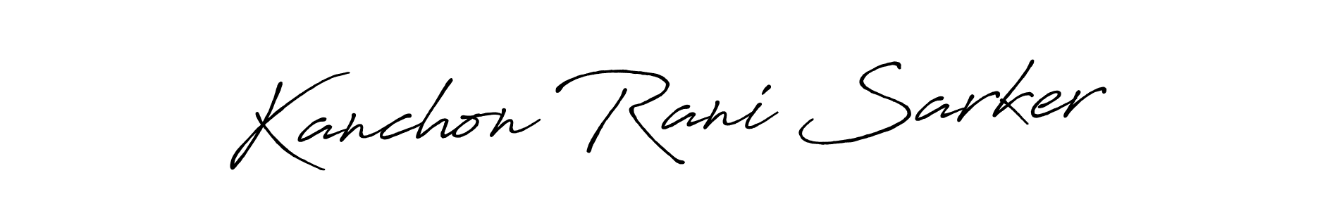 Also You can easily find your signature by using the search form. We will create Kanchon Rani Sarker name handwritten signature images for you free of cost using Antro_Vectra_Bolder sign style. Kanchon Rani Sarker signature style 7 images and pictures png
