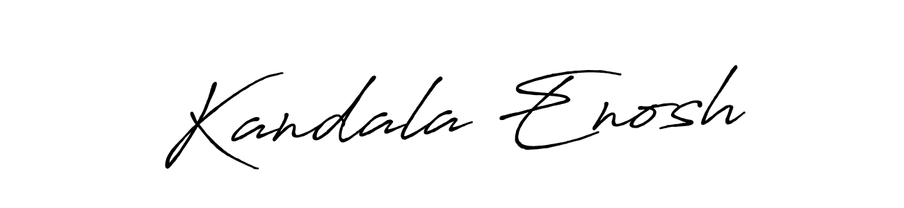Antro_Vectra_Bolder is a professional signature style that is perfect for those who want to add a touch of class to their signature. It is also a great choice for those who want to make their signature more unique. Get Kandala Enosh name to fancy signature for free. Kandala Enosh signature style 7 images and pictures png