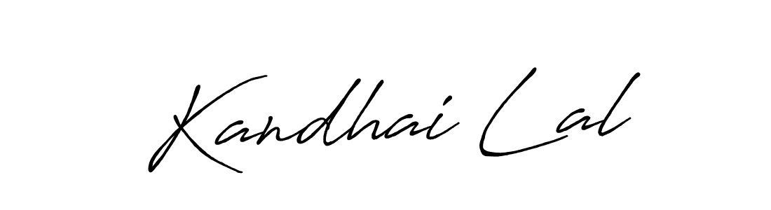 Kandhai Lal stylish signature style. Best Handwritten Sign (Antro_Vectra_Bolder) for my name. Handwritten Signature Collection Ideas for my name Kandhai Lal. Kandhai Lal signature style 7 images and pictures png