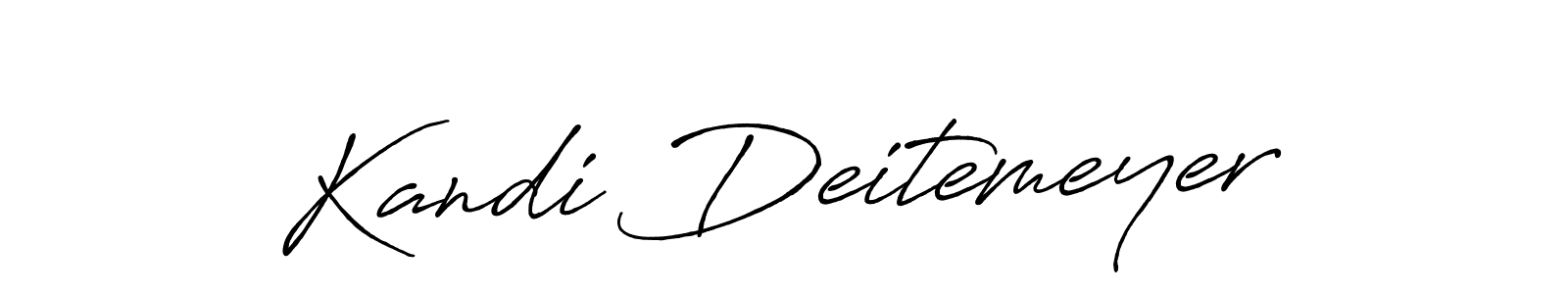 You should practise on your own different ways (Antro_Vectra_Bolder) to write your name (Kandi Deitemeyer) in signature. don't let someone else do it for you. Kandi Deitemeyer signature style 7 images and pictures png