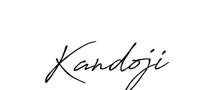 Best and Professional Signature Style for Kandoji. Antro_Vectra_Bolder Best Signature Style Collection. Kandoji signature style 7 images and pictures png