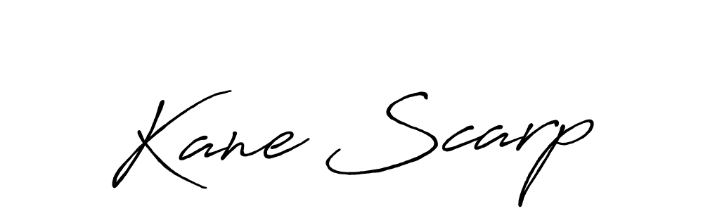 Create a beautiful signature design for name Kane Scarp. With this signature (Antro_Vectra_Bolder) fonts, you can make a handwritten signature for free. Kane Scarp signature style 7 images and pictures png