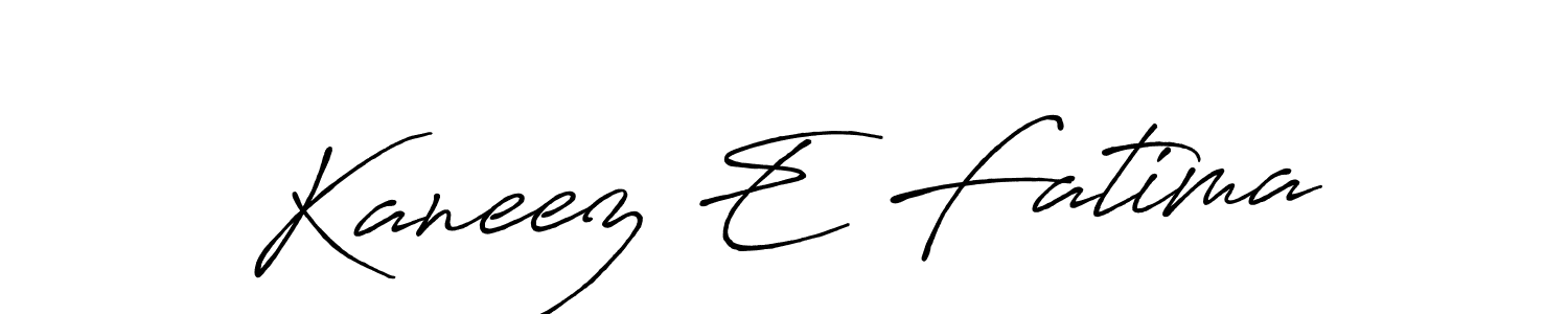 Make a beautiful signature design for name Kaneez E Fatima. Use this online signature maker to create a handwritten signature for free. Kaneez E Fatima signature style 7 images and pictures png