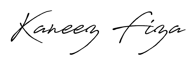 Explore multiple handwriting variations for Kaneez Fiza including this stunning Antro_Vectra_Bolder design. Free to use across all platforms. Kaneez Fiza signature style 7 images and pictures png