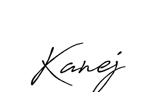You should practise on your own different ways (Antro_Vectra_Bolder) to write your name (Kanej) in signature. don't let someone else do it for you. Kanej signature style 7 images and pictures png
