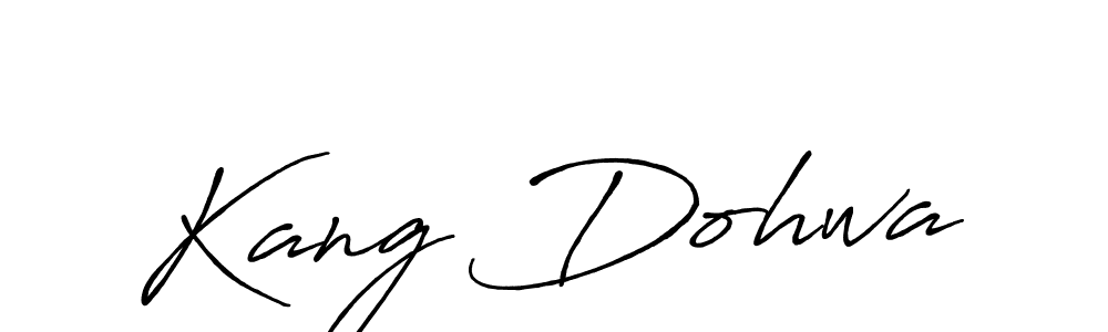 Make a short Kang Dohwa signature style. Manage your documents anywhere anytime using Antro_Vectra_Bolder. Create and add eSignatures, submit forms, share and send files easily. Kang Dohwa signature style 7 images and pictures png