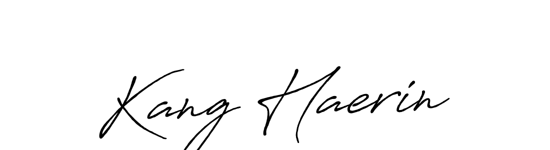 Also You can easily find your signature by using the search form. We will create Kang Haerin name handwritten signature images for you free of cost using Antro_Vectra_Bolder sign style. Kang Haerin signature style 7 images and pictures png