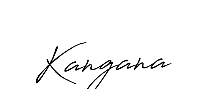 Kangana stylish signature style. Best Handwritten Sign (Antro_Vectra_Bolder) for my name. Handwritten Signature Collection Ideas for my name Kangana. Kangana signature style 7 images and pictures png