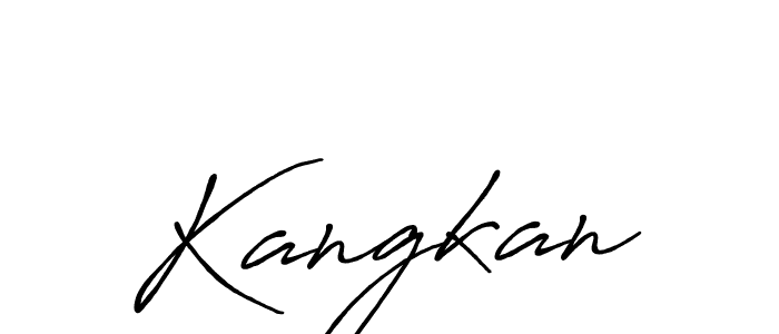 Once you've used our free online signature maker to create your best signature Antro_Vectra_Bolder style, it's time to enjoy all of the benefits that Kangkan name signing documents. Kangkan signature style 7 images and pictures png