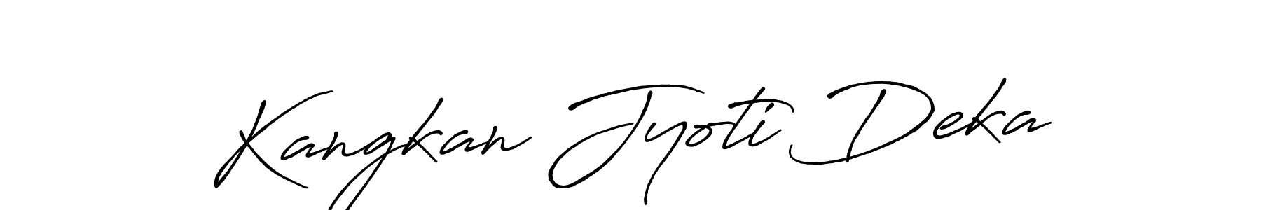 Also You can easily find your signature by using the search form. We will create Kangkan Jyoti Deka name handwritten signature images for you free of cost using Antro_Vectra_Bolder sign style. Kangkan Jyoti Deka signature style 7 images and pictures png