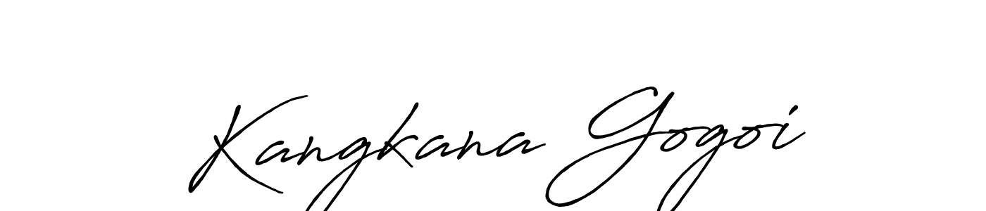 Make a short Kangkana Gogoi signature style. Manage your documents anywhere anytime using Antro_Vectra_Bolder. Create and add eSignatures, submit forms, share and send files easily. Kangkana Gogoi signature style 7 images and pictures png