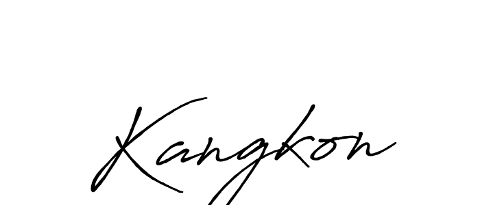 See photos of Kangkon official signature by Spectra . Check more albums & portfolios. Read reviews & check more about Antro_Vectra_Bolder font. Kangkon signature style 7 images and pictures png